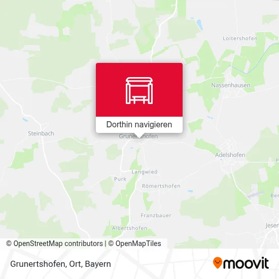 Grunertshofen, Ort Karte