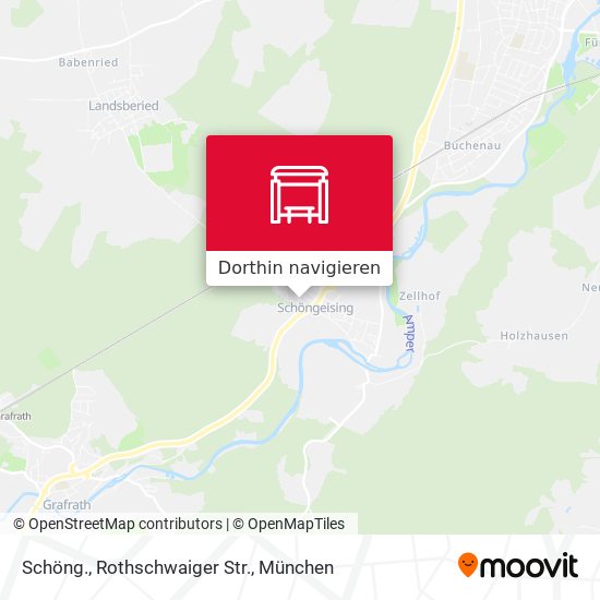 Schöng., Rothschwaiger Str. Karte