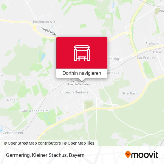 Germering, Kleiner Stachus Karte