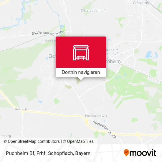 Puchheim Bf, Frhf. Schopflach Karte
