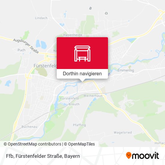 Ffb, Fürstenfelder Straße Karte