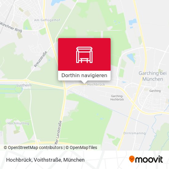 Hochbrück, Voithstraße Karte