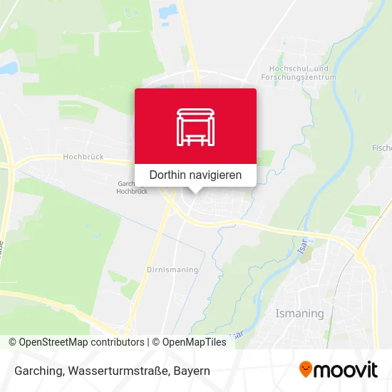 Garching, Wasserturmstraße Karte