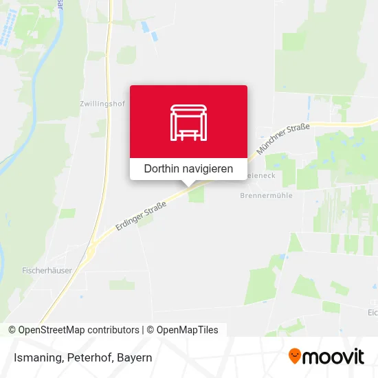 Ismaning, Peterhof Karte