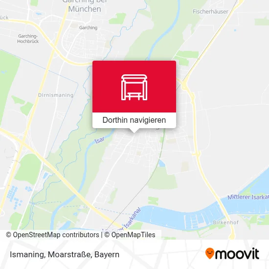 Ismaning, Moarstraße Karte