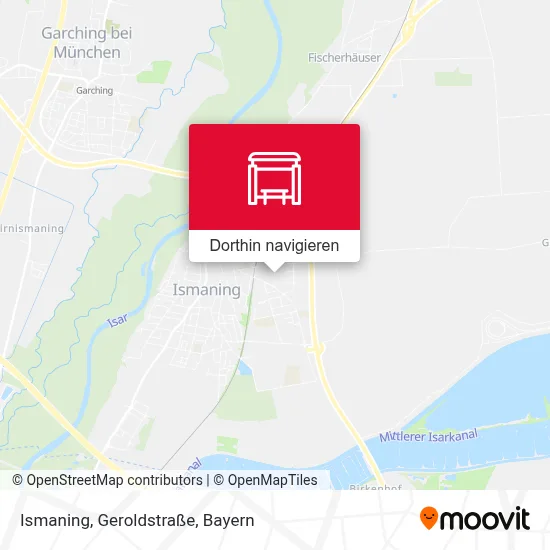 Ismaning, Geroldstraße Karte