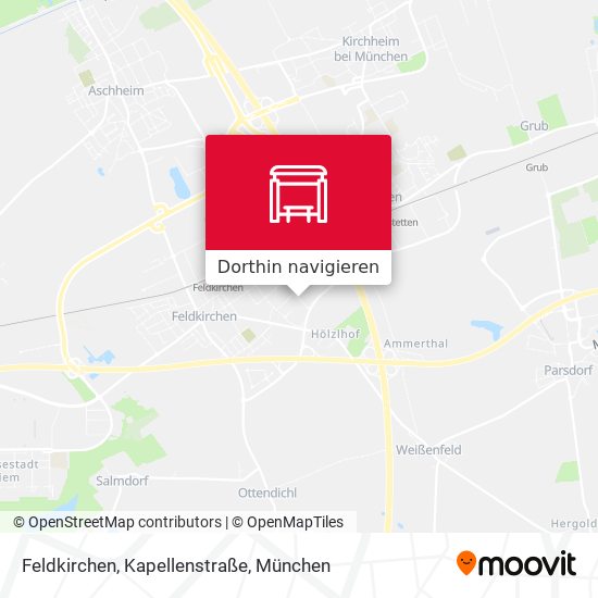 Feldkirchen, Kapellenstraße Karte
