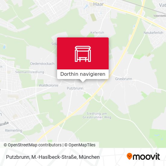 Putzbrunn, M.-Haslbeck-Straße Karte