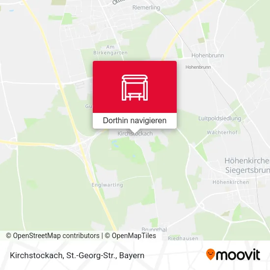 Kirchstockach, St.-Georg-Str. Karte