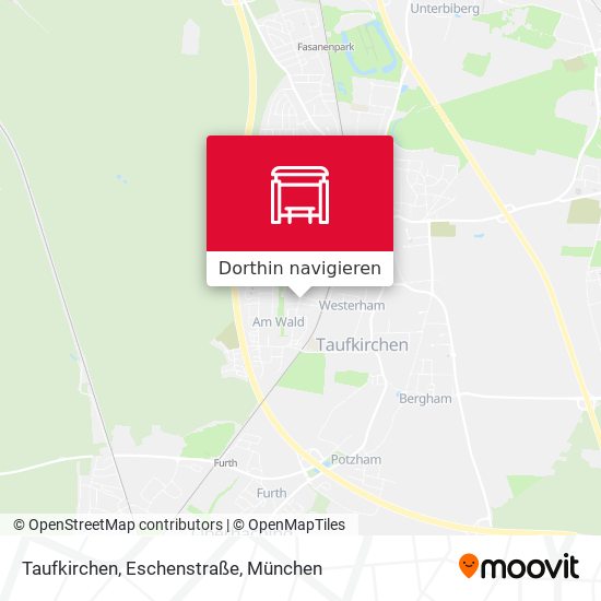 Taufkirchen, Eschenstraße Karte