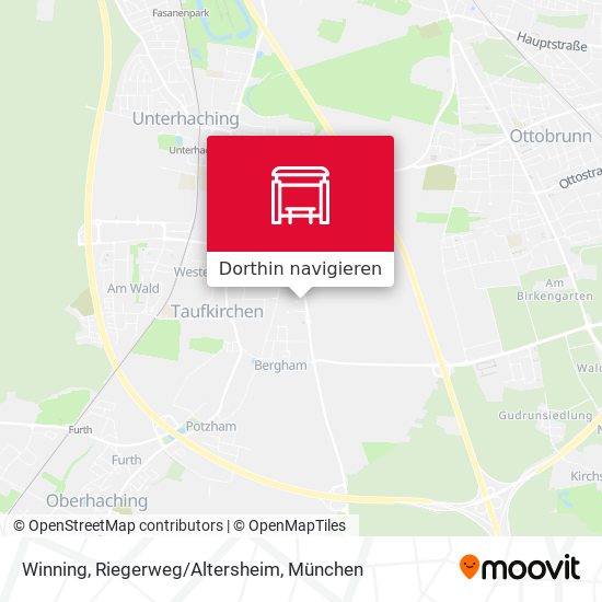 Winning, Riegerweg/Altersheim Karte