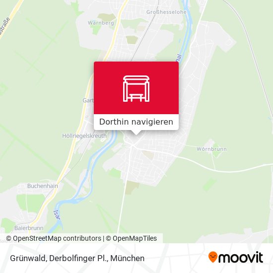 Grünwald, Derbolfinger Pl. Karte