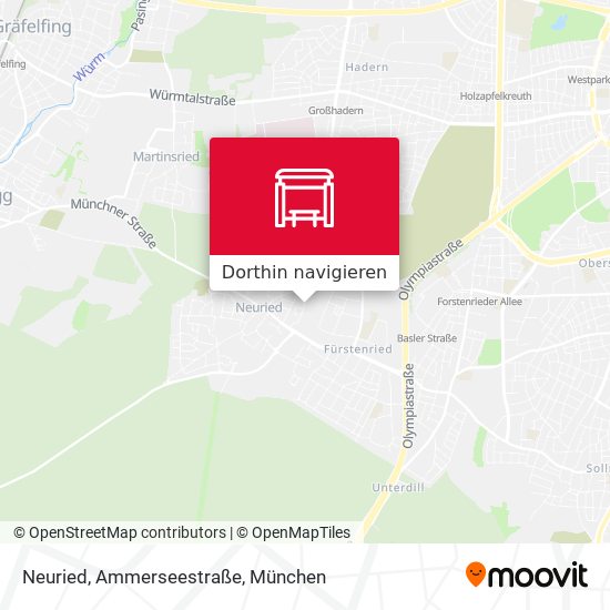 Neuried, Ammerseestraße Karte