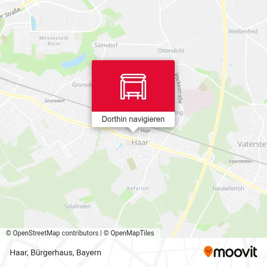 Haar, Bürgerhaus Karte