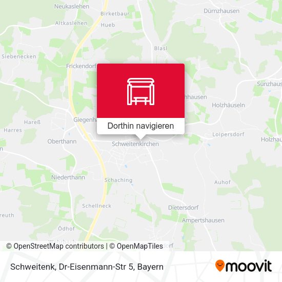 Schweitenk, Dr-Eisenmann-Str 5 Karte