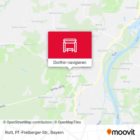 Rott, Pf.-Freiberger-Str. Karte