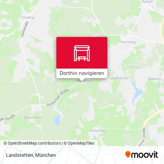 Landstetten Karte