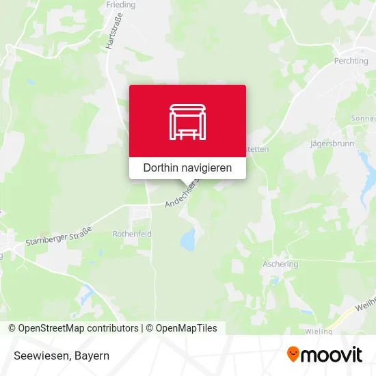 Seewiesen Karte