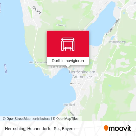 Herrsching, Hechendorfer Str. Karte