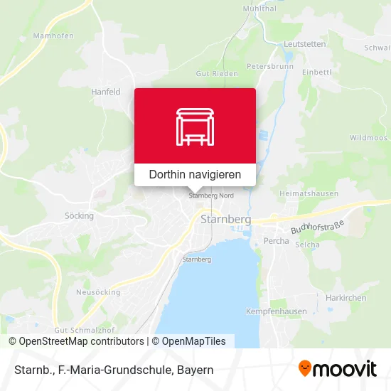 Starnb., F.-Maria-Grundschule Karte