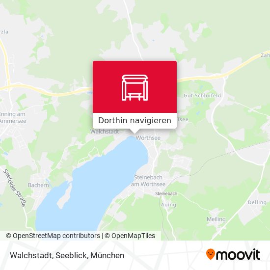 Walchstadt, Seeblick Karte