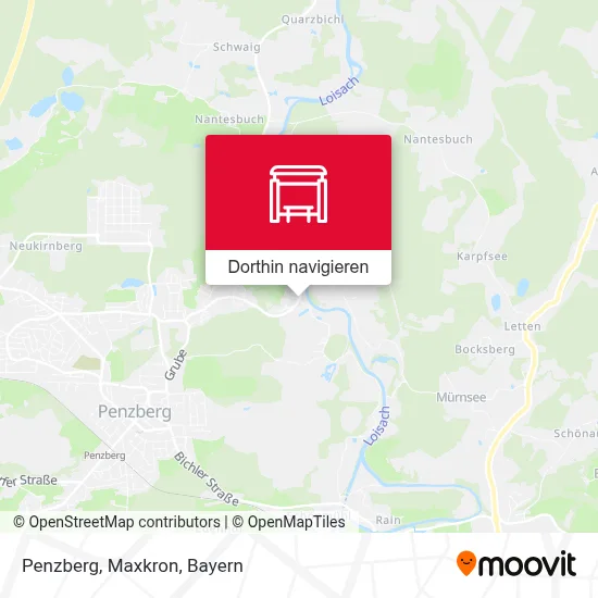 Penzberg, Maxkron Karte