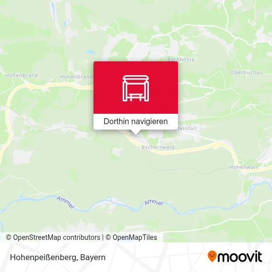 Hohenpeißenberg Karte
