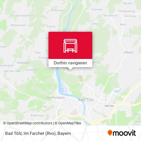 Bad Tölz, Im Farchet (Rvo) Karte