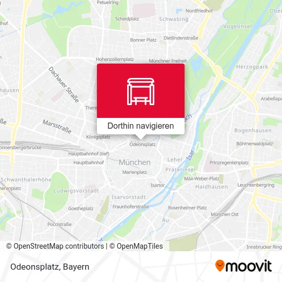 Odeonsplatz Karte