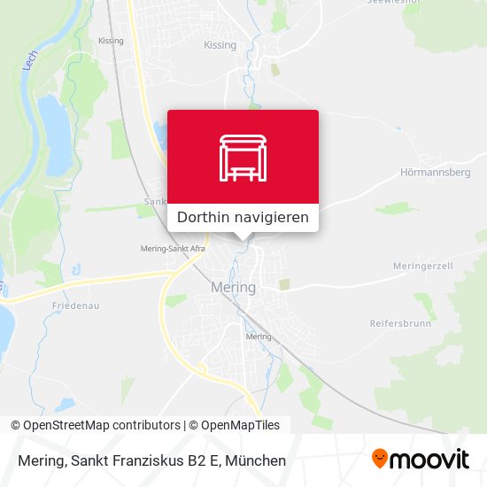 Mering, Sankt Franziskus B2 E Karte