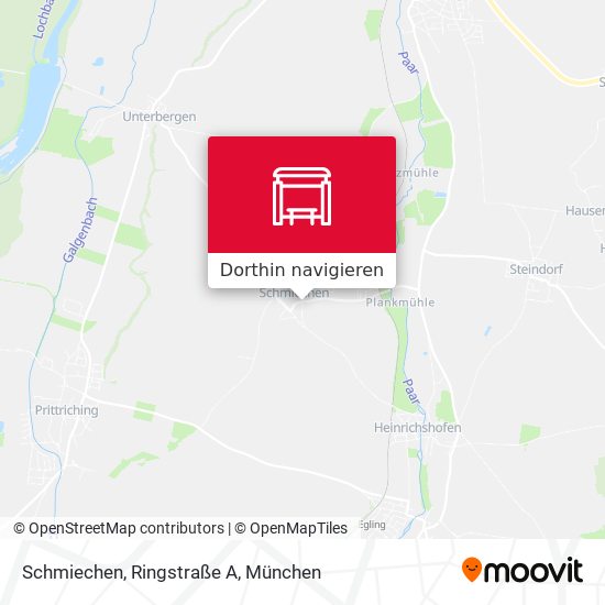 Schmiechen, Ringstraße A Karte