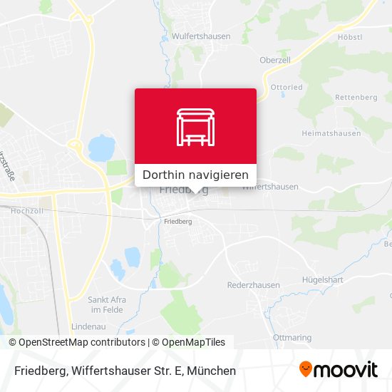 Friedberg, Wiffertshauser Str. E Karte