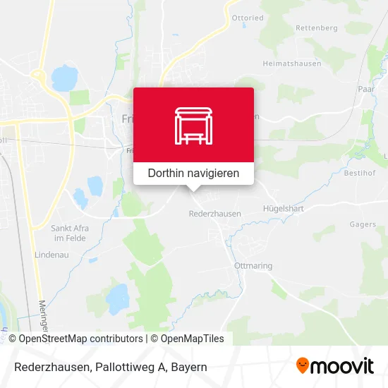 Rederzhausen, Pallottiweg A Karte