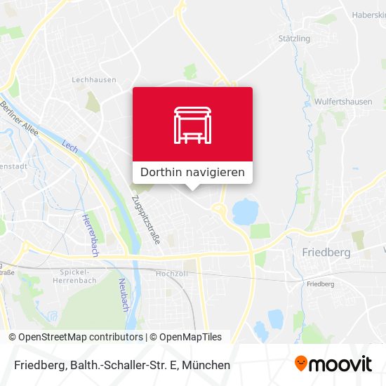 Friedberg, Balth.-Schaller-Str. E Karte