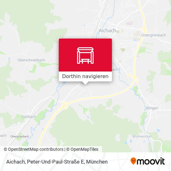 Aichach, Peter-Und-Paul-Straße E Karte