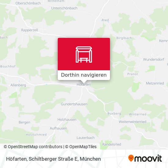 Höfarten, Schiltberger Straße E Karte