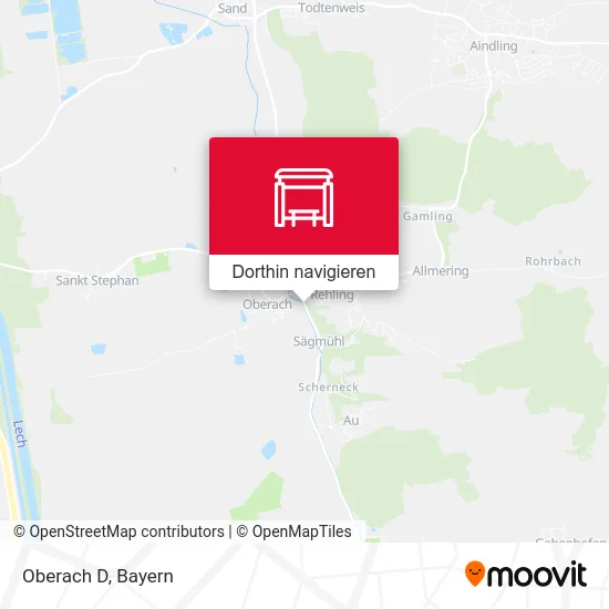 Oberach D Karte