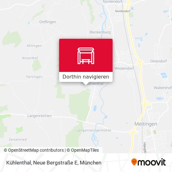 Kühlenthal, Neue Bergstraße E Karte