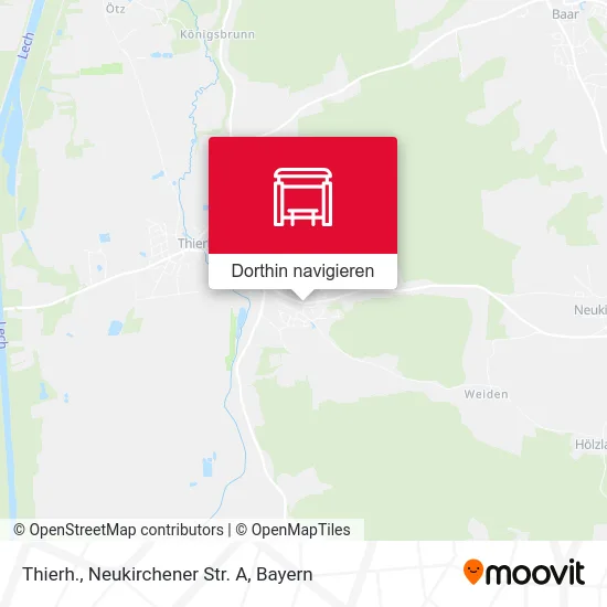 Thierh., Neukirchener Str. A Karte