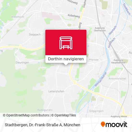 Stadtbergen, Dr.-Frank-Straße A Karte