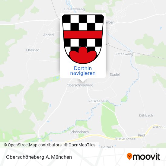 Oberschöneberg A Karte