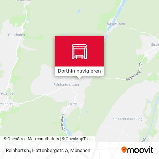 Reinhartsh., Hattenbergstr. A Karte
