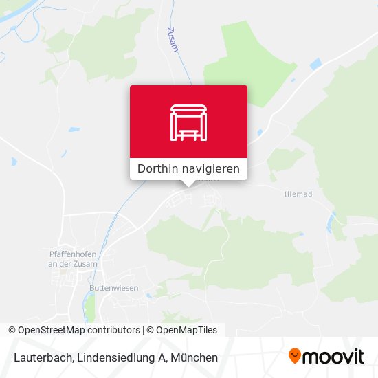 Lauterbach, Lindensiedlung A Karte