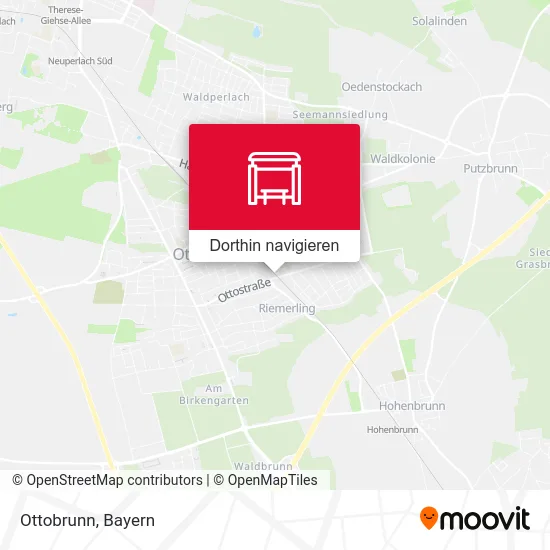 Ottobrunn Karte