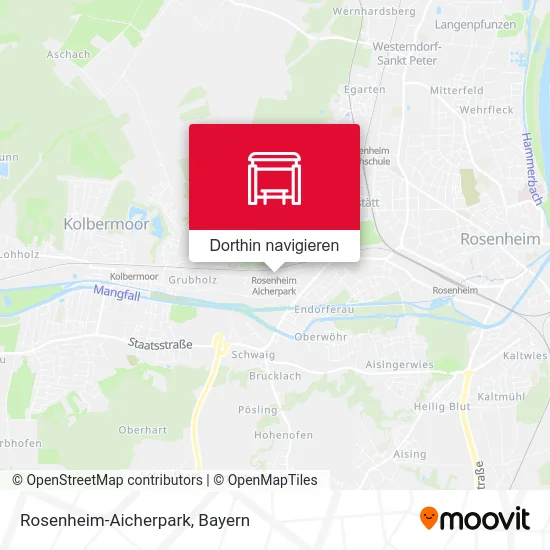 Rosenheim-Aicherpark Karte