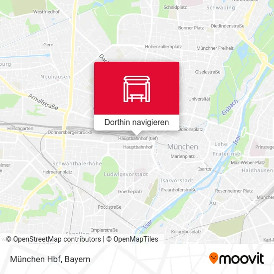 München Hbf Karte