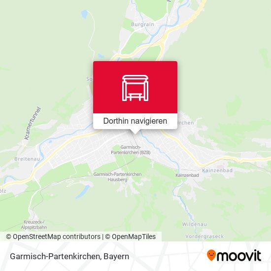 Garmisch-Partenkirchen Karte