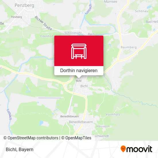 Bichl Karte