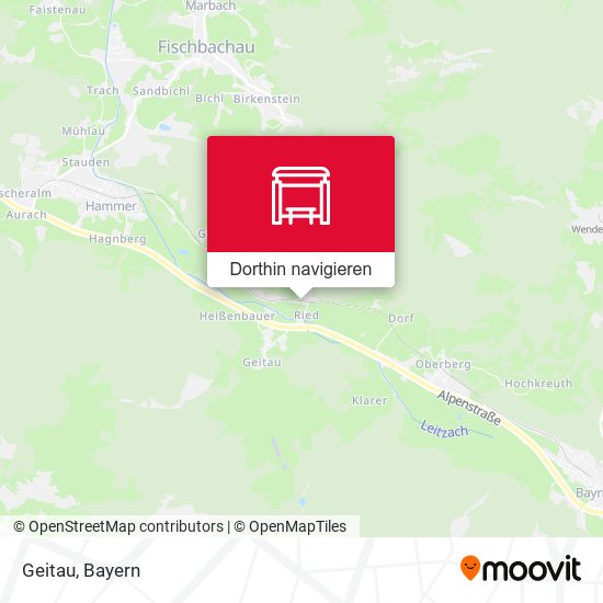 Geitau Karte