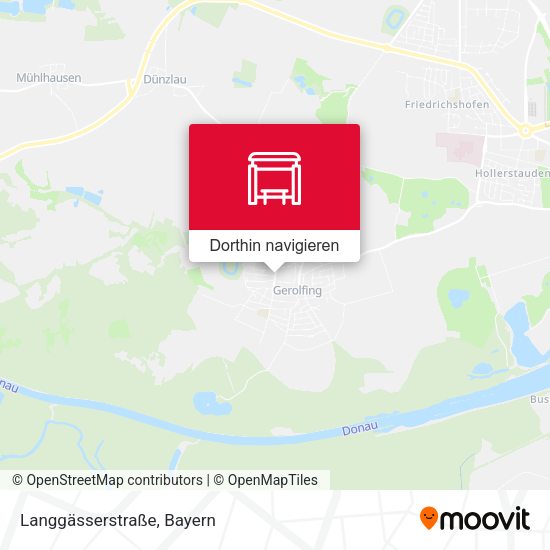 Langgässerstraße Karte